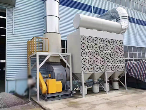 滤筒除尘器安装案例